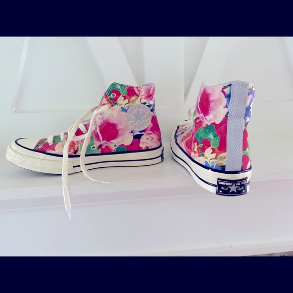 Converse Shoes - Converse Chuck Taylor 70 Floral “Heart of the City” High Tops